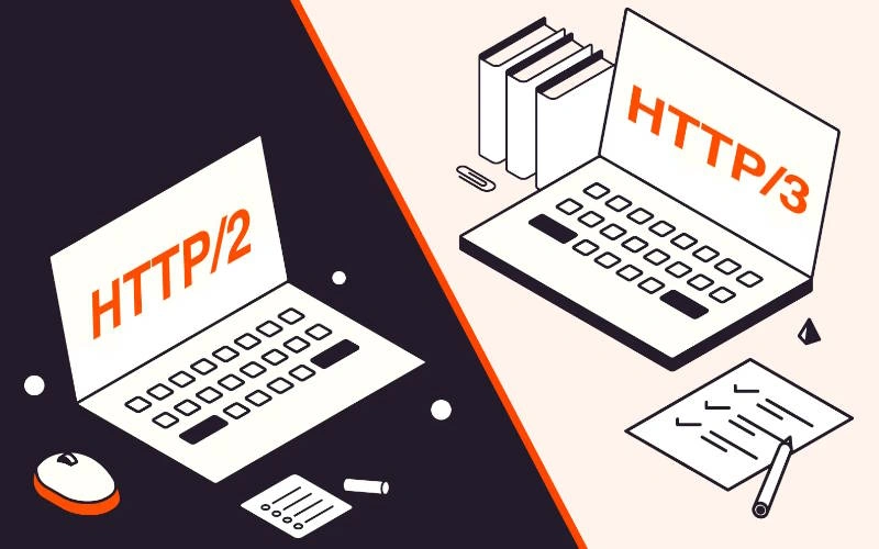 پروتکل HTTP/3 در مقابل پروتکل HTTP/2
