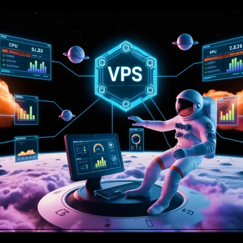 هاسترو در حال مدیریت منابع در سرورهای VPS