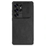 کیف چرمی موبایل Nillkin مدل QIN سامسونگ S25 Ultra - Image 2